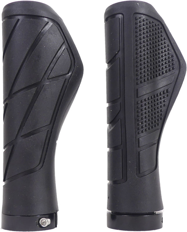 Handvatset Edge Urban - 135/135mm - met lockring - zwart