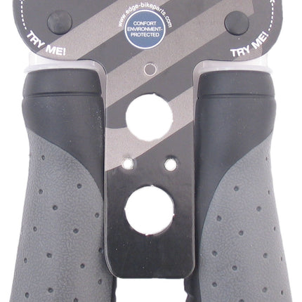 Handvatset Edge ErgoCity - 135mm - zwart/grijs