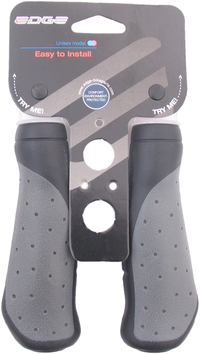 Handvatset Edge ErgoCity - 135mm - zwart/grijs