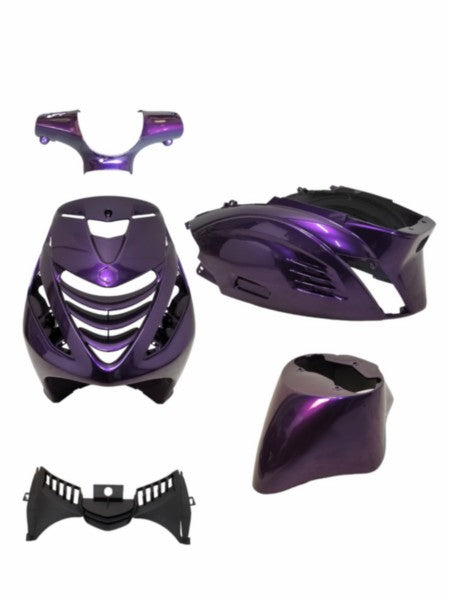 plaatwerkset DMP model SP RS-1 air ultra violet paars paars 5-delig zip 100/125, zip2000