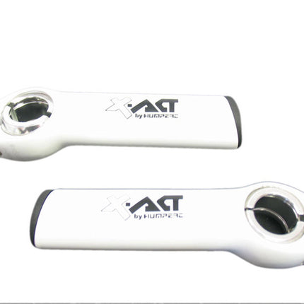 Bar-ends X-ACT Evo-1 wit verstelbaar 15 graden