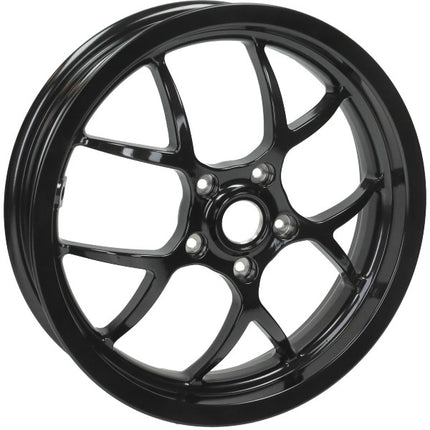 Roue avant/arrière BGM Pro Sport (voir note) 13 pouces noir brillant GTS 250cc, GTS 300, GTS 310, GTV, GTS 125cc BGM7660GB