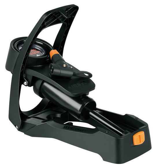 Voetpomp SKS Airstep Digi Voet M/METER Zwart