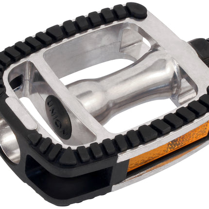 Pedalen Marwi SP-812 aluminium met anti-slip - zilver