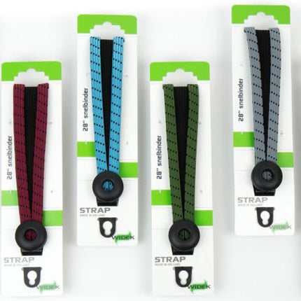 Triobinder Widek Eye 24/12mm with black steel plates - 12 pieces assorted in 6 colors