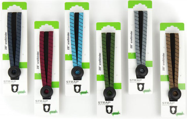 Triobinder Widek Eye 12/12mm met zwarte stalen platen -  12 stuks assorti van 6 kleuren