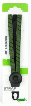 Triobinder Widek Eye 12/12mm met zwarte stalen platen - olijfgroen/zwart