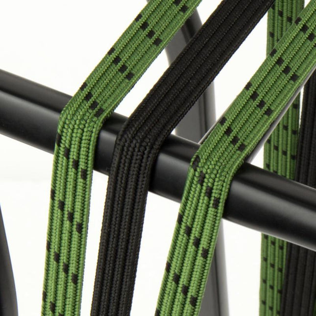Triobinder Widek Eye 12/12mm met zwarte stalen platen - olijfgroen/zwart - afbeelding 2