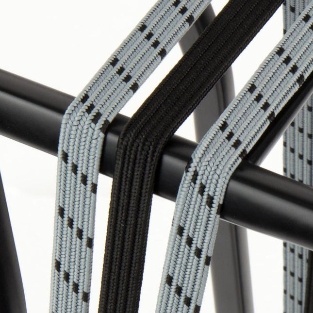 Triobinder Widek Eye 12/12mm met zwarte stalen platen - steengrijs/zwart - afbeelding 2