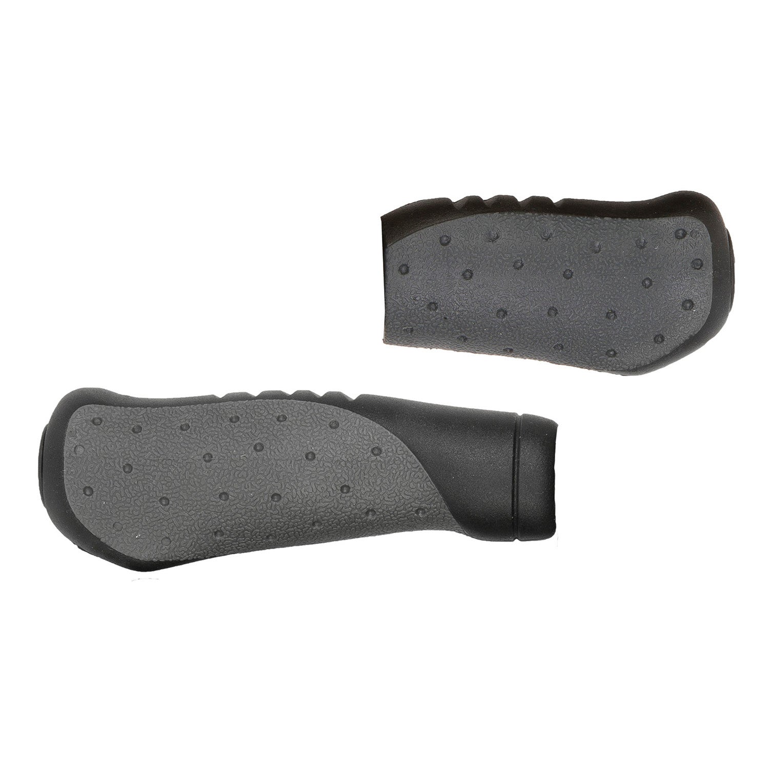 Handvatset Velo Ergogel D2 135/92mm met gelvulling - zwart/grijs