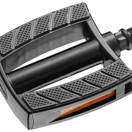 Pedalen voor E-bike Marwi SP-828 aluminium Sandblock - zwart/zwart (werkplaatsverpakking)