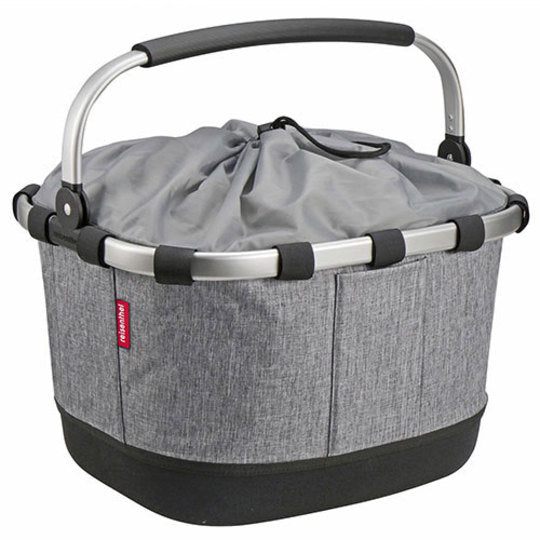 Fiets mandtas KLICKfix Carrybag GT Twist Silver Zilver