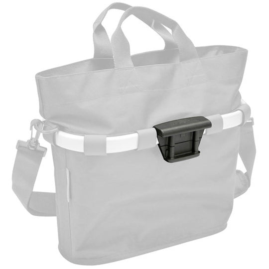 Fiets stuurtas KLICKfix Bikebasket Oval S Zwart