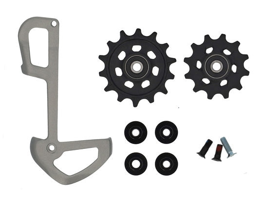Derailleur SRAM X01 Eagle ARM-WIELSET GRY Zwart