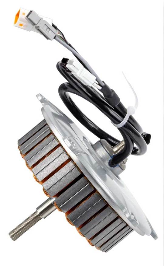 Binnenwerk M/DEKSEL LE230 Naafmot D-LIGHT Serv Zilver