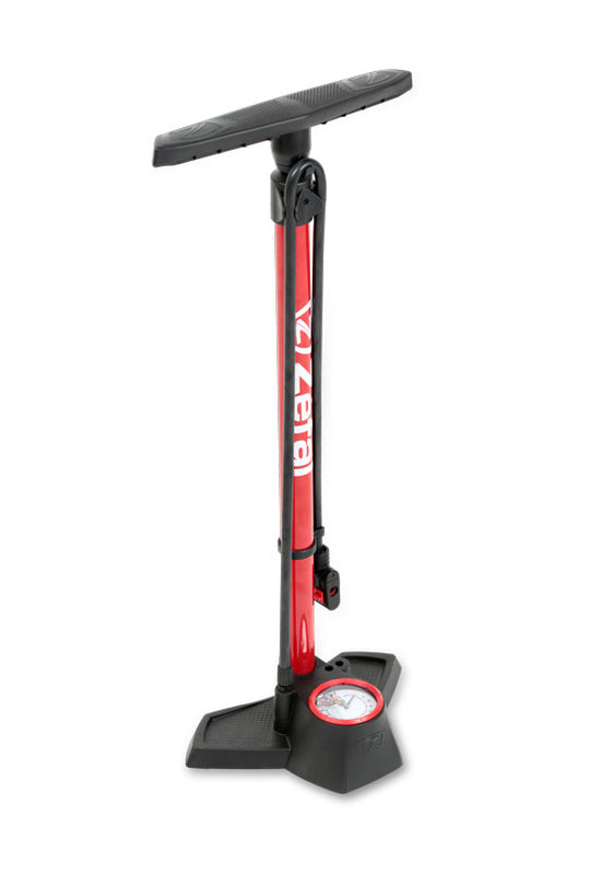 Vloerpomp Zefal Profil Max FP30 Voet Staal M/METER Rood