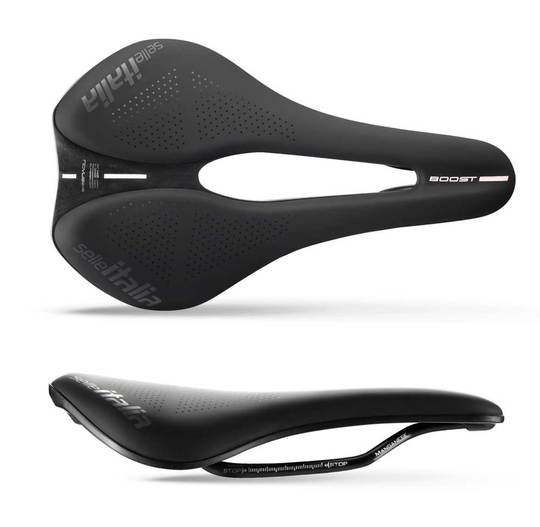 Zadel Selle Italia Novus Boost EVO Endurance TM Superflow L3 Zwart