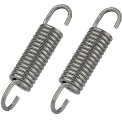 Fietsstandaard Veer Alcomex 15.75MM RVS set van 2 Zilver