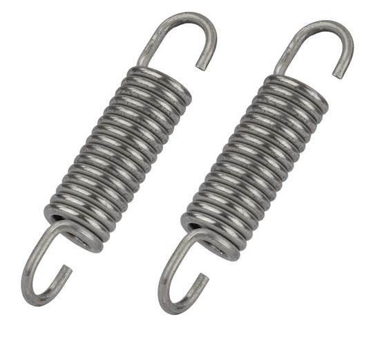 Fietsstandaard Veer Alcomex 15.75MM RVS set van 2 Zilver