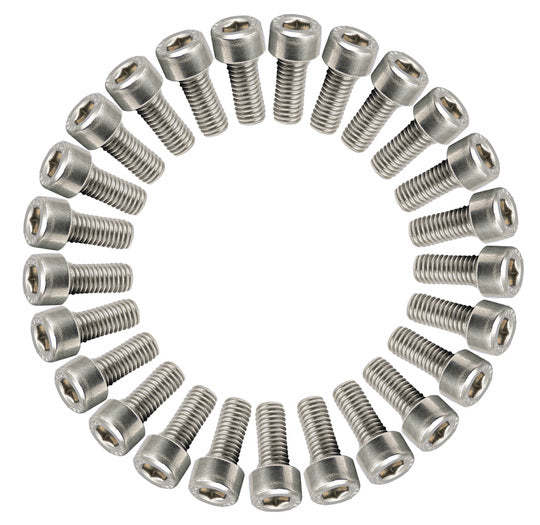 Bout M5X12 Inbus RVS DIN912 A2 set van 25 Zilver