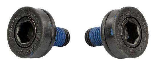 Miranda Crankbout BZK M8X15 set van 2 Crand Zwart