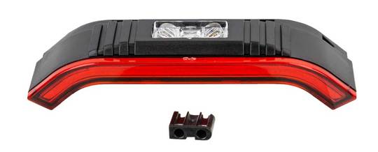 Fiets achterlicht Spanninga Aerflow 2 Span 2.0 Vlight Zwart