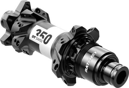 Achternaaf DT Swiss 350 Straightpull 28G 148-12 Zwart