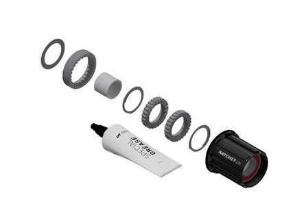 DT Swiss Ratchet Ombouwkit ATB M/BODY ALM SH naaf Zwart