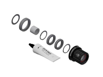 DT Swiss Ratchet Ombouwkit ATB M/BODY ALM SH12 naaf Zwart