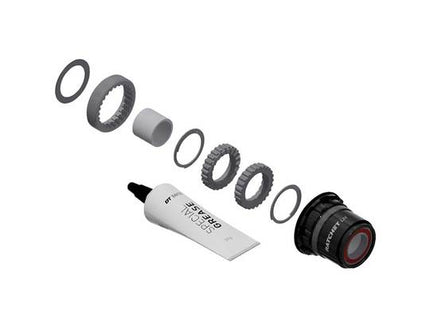 DT Swiss Ratchet Ombouwkit ATB M/BODY ALM XD naaf Zwart