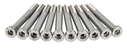 Bout M8X70 Inbus DIN6912 A2-70 set van 10 Zilver