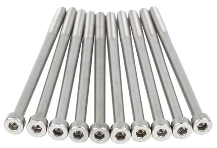 Bout M4X75 BZK DIN912 A2 set van 10 Zilver