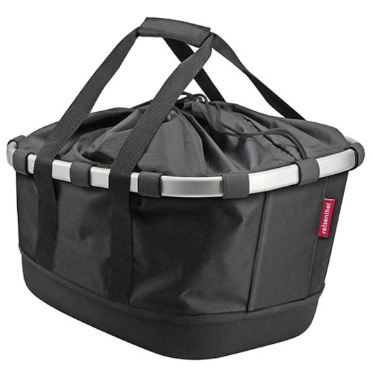 Fiets mandtas KLICKfix Bikebasket GT Zwart