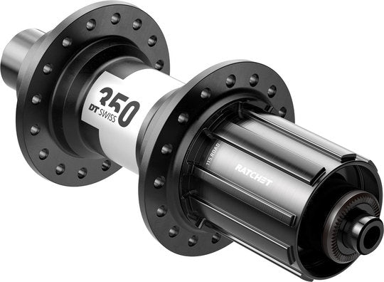 Achternaaf DT Swiss 350 Race 24G 130/5 Zwart