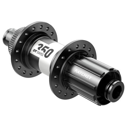 Achternaaf DT Swiss 350 Race 28G 142-12 Zwart
