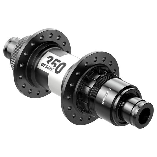 Achternaaf DT Swiss 350 Race 28G 142-12 Zwart