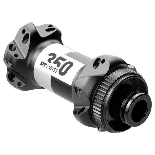 Voornaaf DT Swiss 350 Straightpull Race 24G 100-12 Zwart