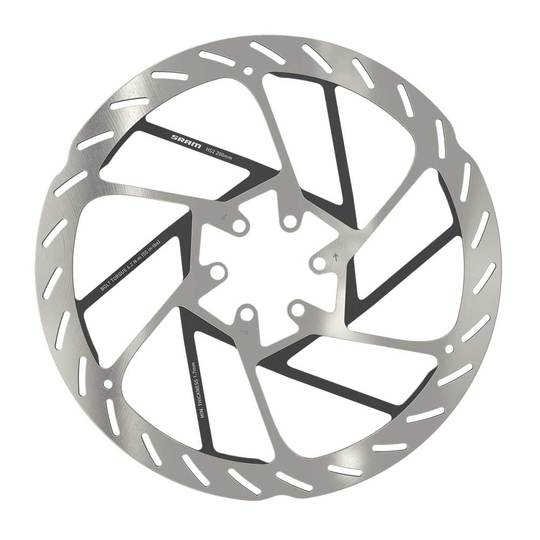 SRAM Schijf HS2 Rounded 200MM Zilver