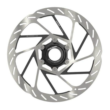 SRAM Schijf HS2 CL Rounded 200MM Zilver