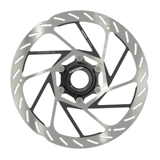 SRAM Schijf HS2 CL Rounded 200MM Zilver