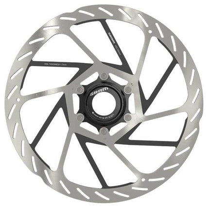 SRAM Schijf HS2 CL Rounded 220MM Zilver