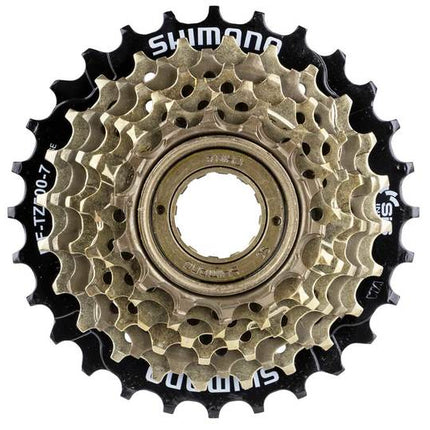 Freewheel SH TZ500 7V 14-28 Zilver Zwart