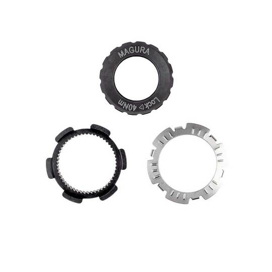 MAG Centerlock Adapter 6 Noks TA naaf Zwart