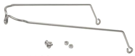 Spatbordstang 20 BAB V RVS Spatbord Zilver