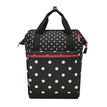 Enkele Fietstas KLICKfix Roomy GT Mixed Dots Zwart