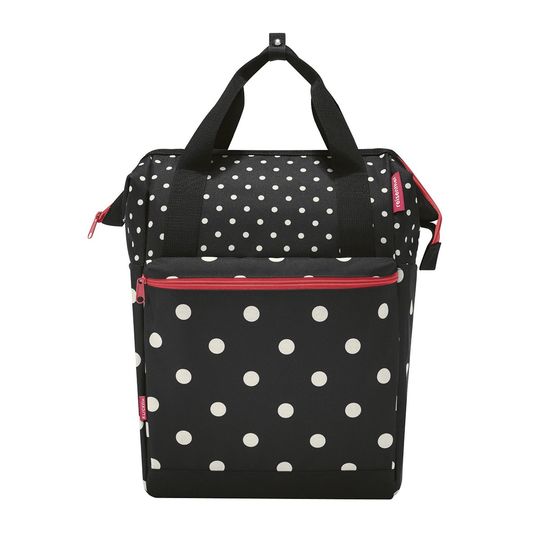 Enkele Fietstas KLICKfix Roomy GT Mixed Dots Zwart