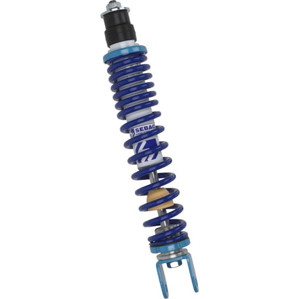 amortisseur sebac arrière hydraulique bleu/blanc runner, runner dd, nrg mc2