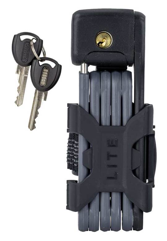 Vouwslot Abus Bordo Lite Mini 6055 SH Zwenk 60CM Zwart