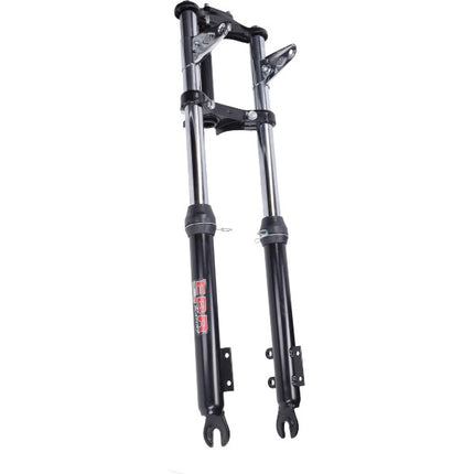 front fork EBR long wide complete (for disc brake) black Puch Maxi