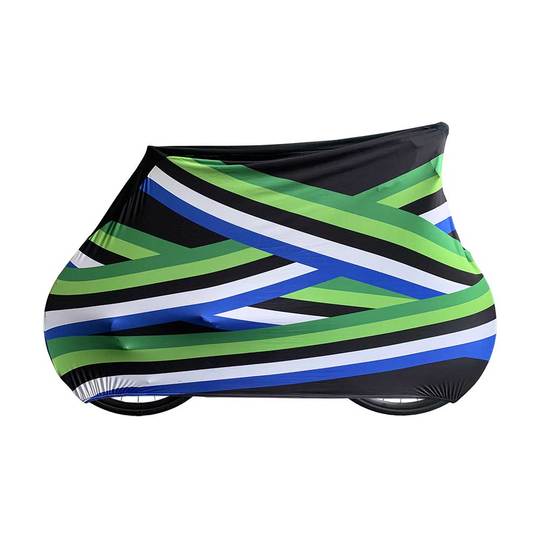 Hoes DS Full Bike Sock GR/BL/ZW Zwart